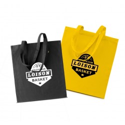 Tote bag noir ou jaune