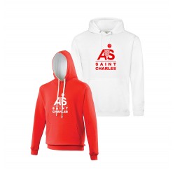 Sweat rouge ou blanc